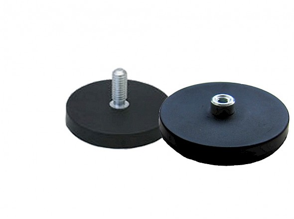 Rubber Covered Neodymium Magnet range